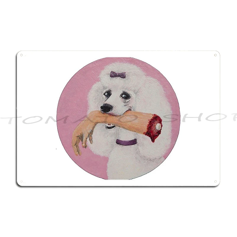 Killer Poodle Metal Signs Poster Plaques Funny Design Customize Tin Sign Poster