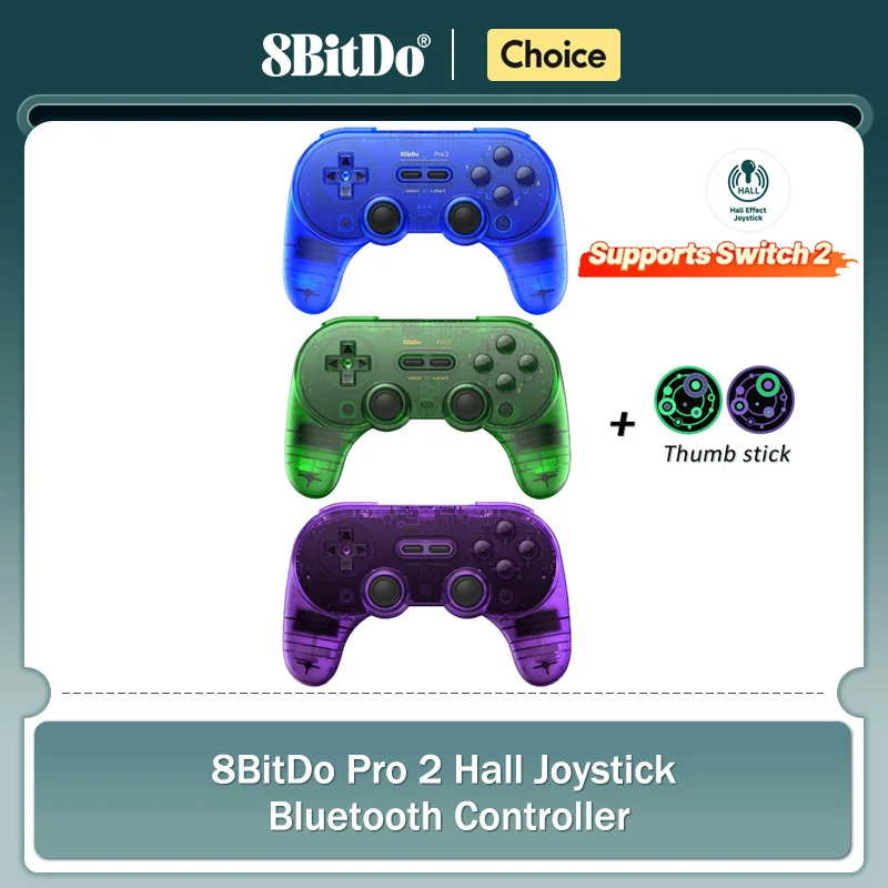 8Bitdo Pro 2 Hall E… - image