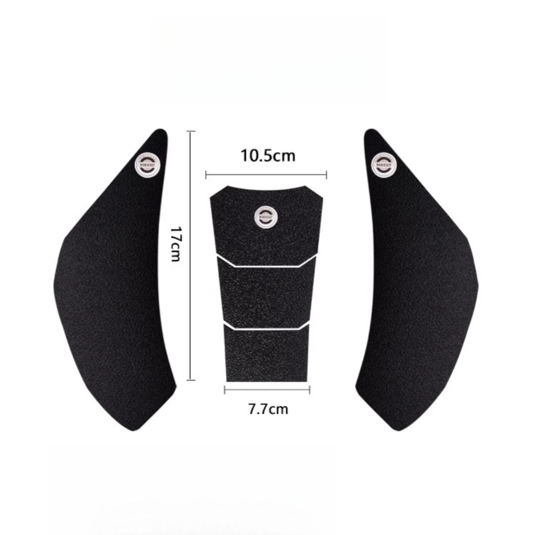 for Yamaha FZ-6 2006-2010 Motorcycle fuel tank sticker fish bone sticker anti-slip protection side sticker view 2
