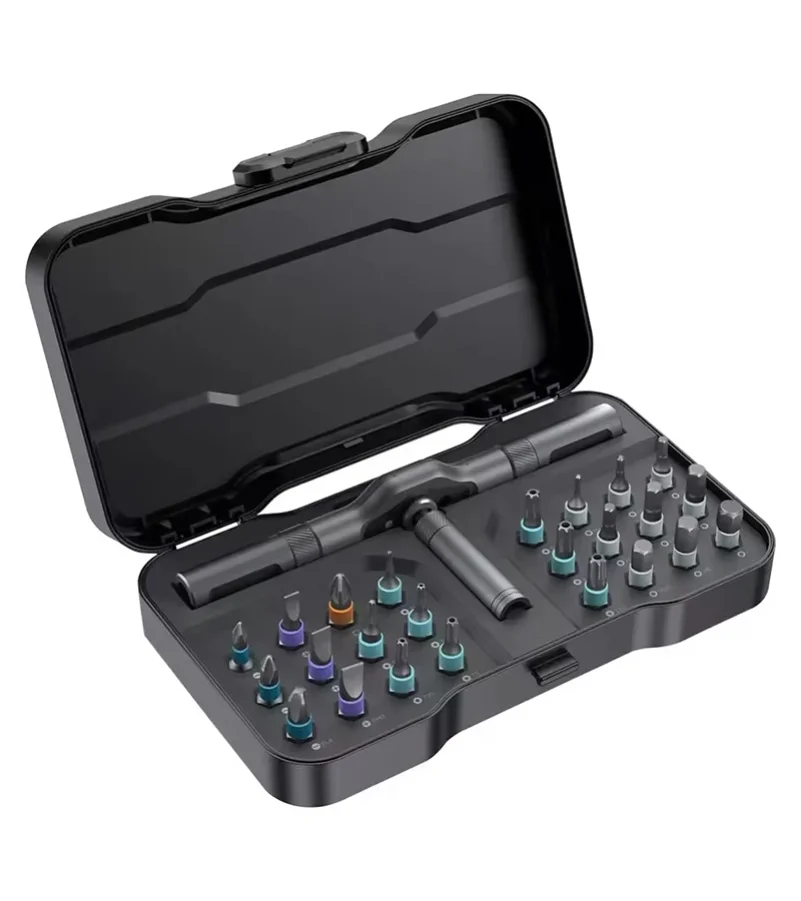 

24/42-in-1 Multifunctional Screwdriver and Ratchet Wrench Set Magnetic Tip Hand Tools Set Home DIY Various Tasks Maintenance Kit