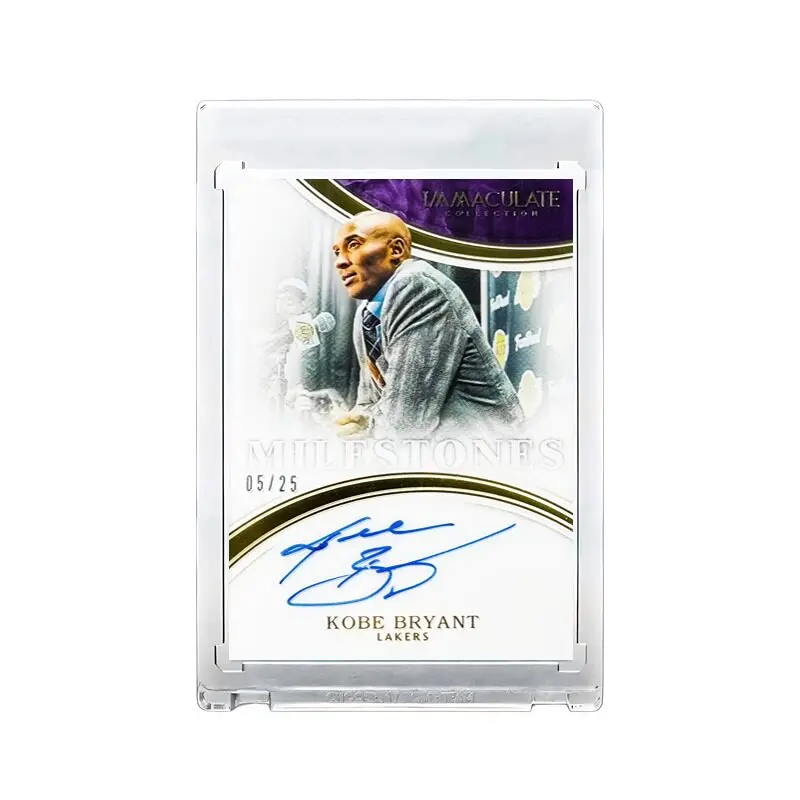 TOPPS Star-kaart Stephen Curry Kobe Bryant DIY zelfgemaakte Xtreme Game speelgoed stof verzamelkaart Kerstverjaardagscadeau