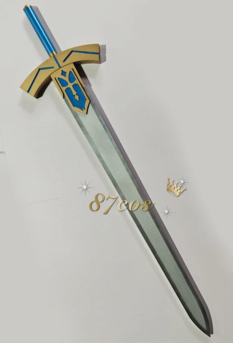 Fate sabre espada luminosa prop excalibur cosplay adereços armas halloween natal fantasia festa acessórios
