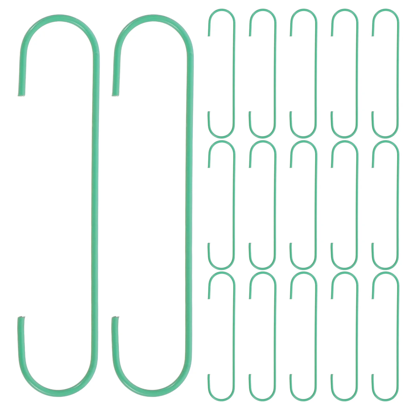 

100 pcs C-Shaped Christmas Tree Ornament Hooks Heavy Duty Iron Hanging Hooks For Decorations Secure Party Holiday