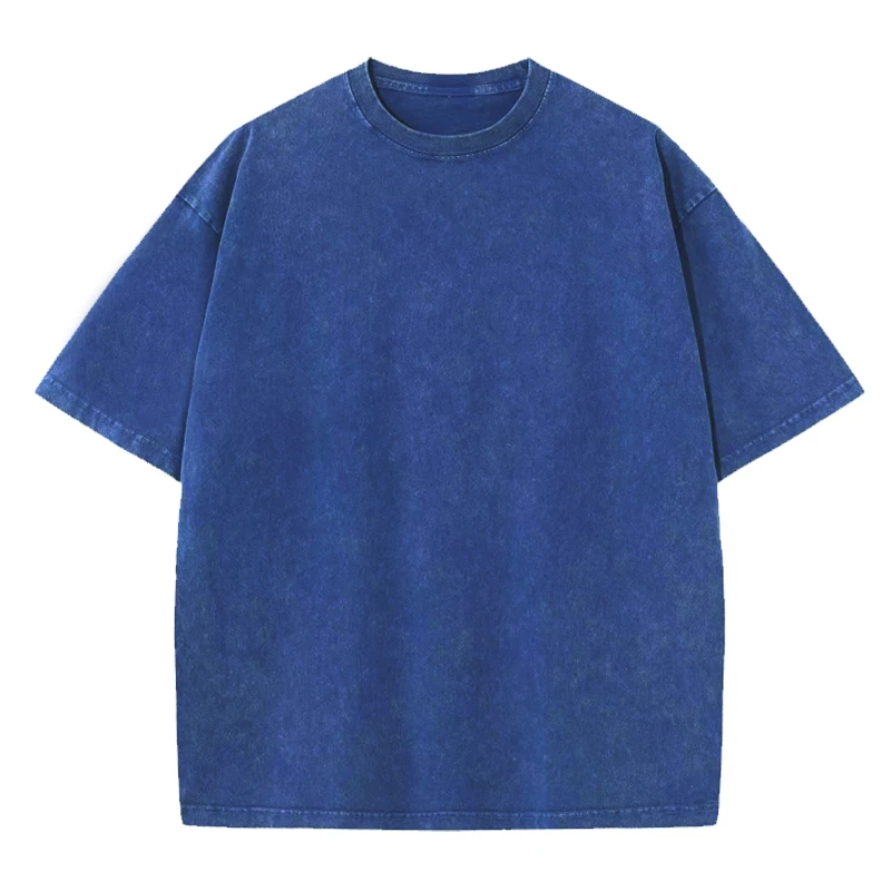 Mannen Gewassen Vintage T-shirts Straat Hip Hop Retro Punk T-shirt Vrouwen Harajuku Casual Katoen Korte Mouw Zure Wassen T-shirts top