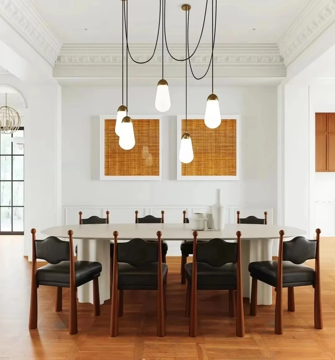 Modern American Design Retro Texture Glass Wall Lamps All Copper Home-applicants Led E27 Dimmbale Lamps For Hallway Bathroom