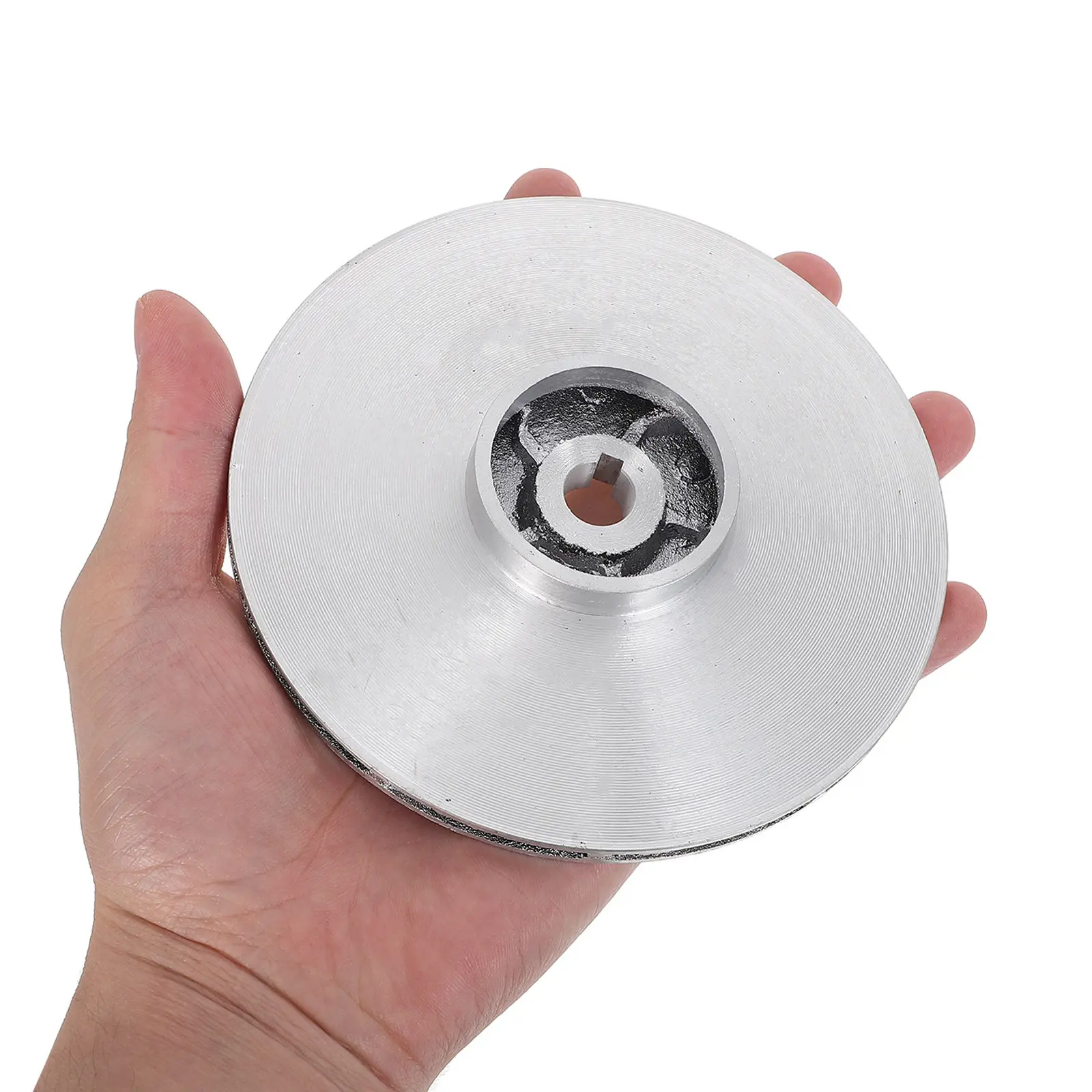 Aluminum Pump Impeller Replacement Parts Pump Pool Spa Inlet 45Mm Center Hole 12Mm Outer 125Mm Submersible Water Accessory
