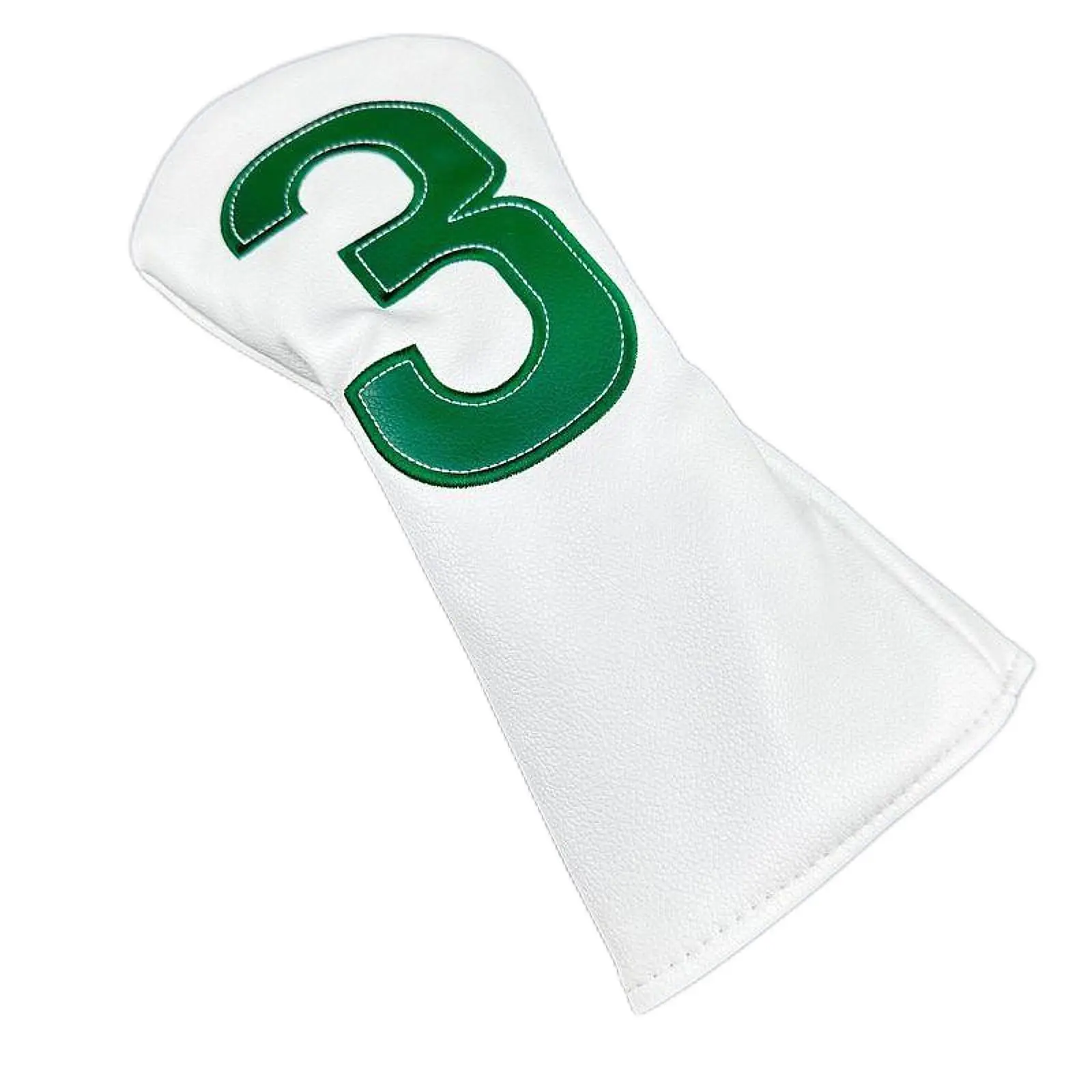 

Long Neck Golf Club Headcover Protector Set Lightweight Wear Resistant PU Golf Wood Cover for Course Practice