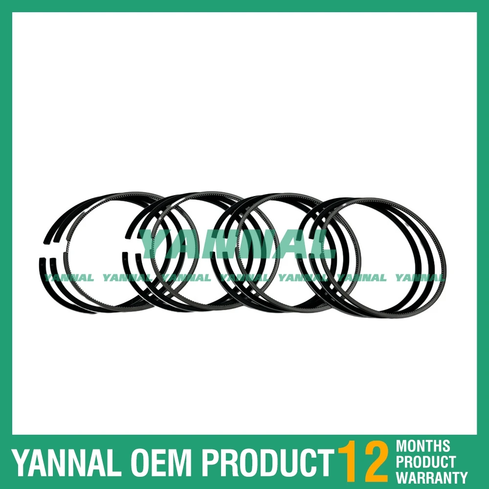 

TD27 TD42 BD30 96mm Piston Ring Set For Nissan Excavator Engine Parts
