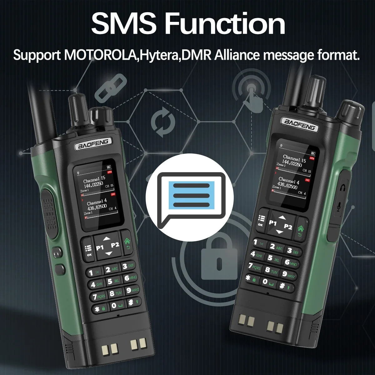 BAOFENG DMR DM32 DM-32 جهاز اتصال لاسلكي رقمي GPS وضع مزدوج تناظري فتحة زمنية مزدوجة رباط هوائي APRS مكالمة رقمية لراديو UV-32 هام