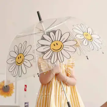 어린이 우산 아치 경량 투명 야외 우산, 외출 방수 도구, 유아 레인 기어, 아기 액세서리 