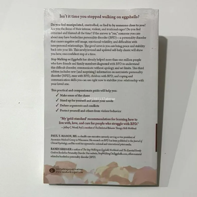 Stop Walking on Eggshells: Taking Your Life Back When Someone You Care About Has Borderline Personality Disorder English Books