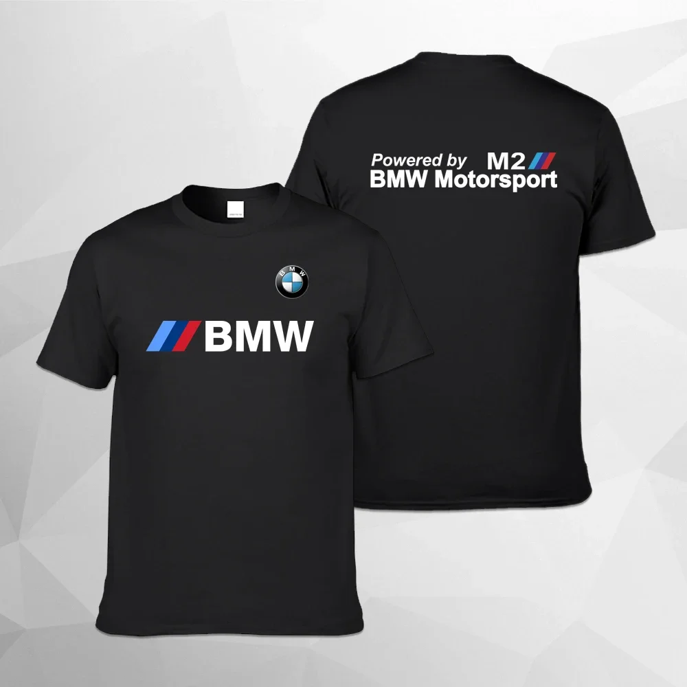 2024 BMW men\'s cycling motorcycle high-quality short sleeved, cycling sports outdoor men\'s and women\'s fashion BMW short sleeved