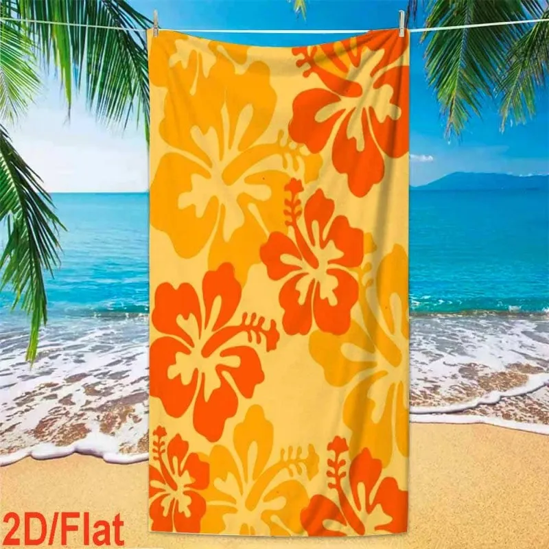 Modern Geometric Dot Art Style Color Block Polka Dot Splicing Graphic Quick Dry Lightweight Microfiber Pool Towel