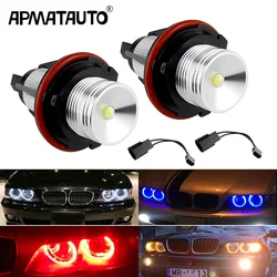 2pc LED Angel Eye Halo Ring Marker Light Bulb For BMW E39 E53 E60 E61 E63 E65 E66 E83 E87 X5 6312694048, 63126916097,63126929309