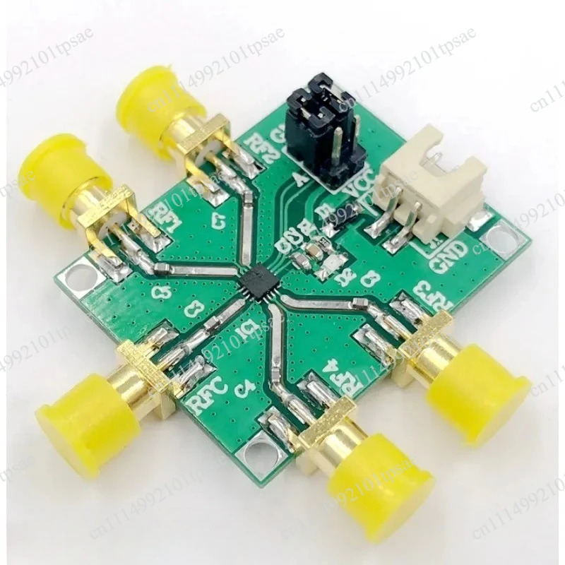 HMC7992 frequency switch module non trans 0.1-6.0 GHz single four throw (SP4T) silicon switch