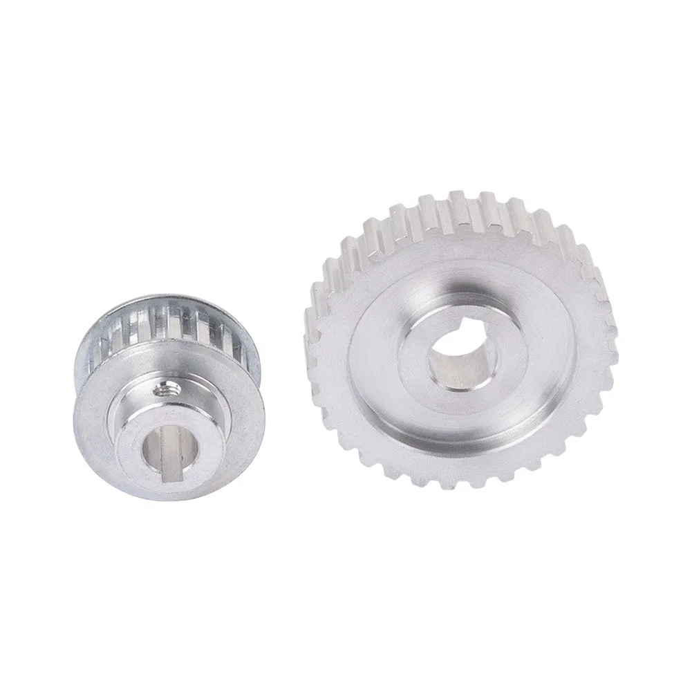 Metal Synchronous Pulley Gear Set 2PCS for For Cj0618 0 16 and For Cj0618 027/148 Motor Driven Belt Power Transfer Applications