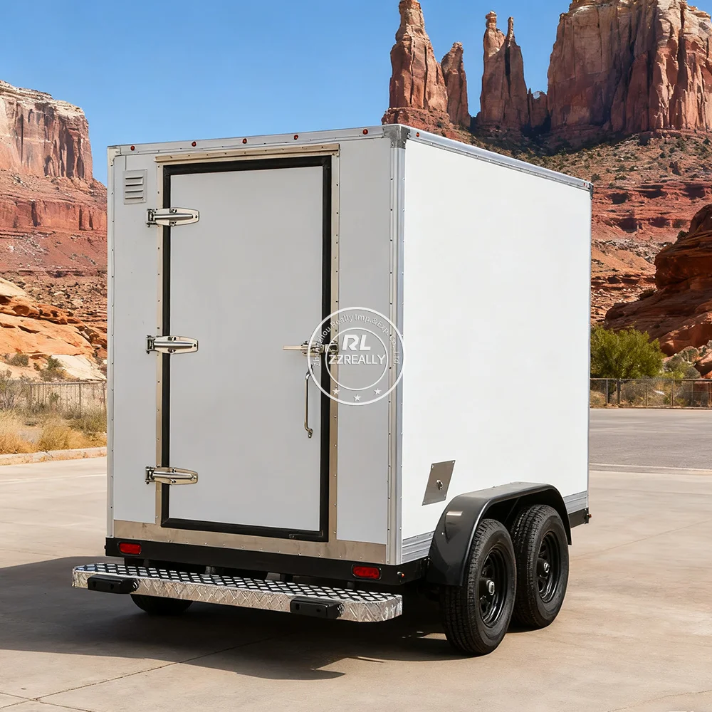 Customizable Refrigerated Container Trailer for Sale Reefer Trailer Supplier Reliable Refrigerated Trailer