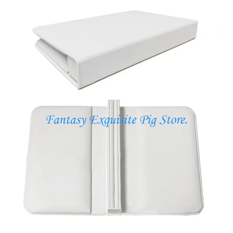 

Удобный дорожный футляр для хранения ювелирных изделий из искусственной кожи, органайзер для сережек, лоток для хранения