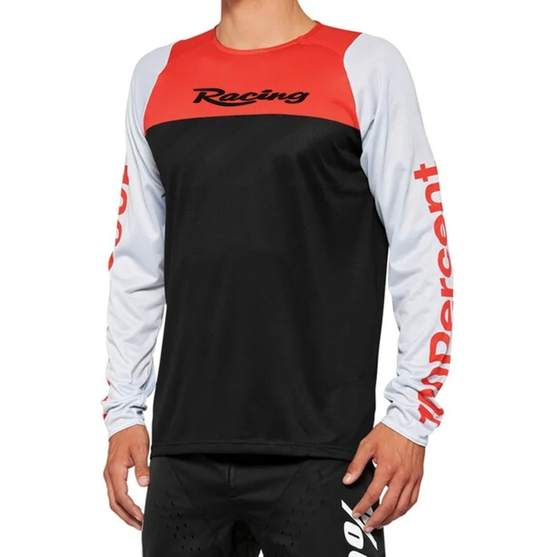 Respirável de secagem rápida motocicleta t camisa impressão 3d outono novo confortável equitação t moda motociclista wear