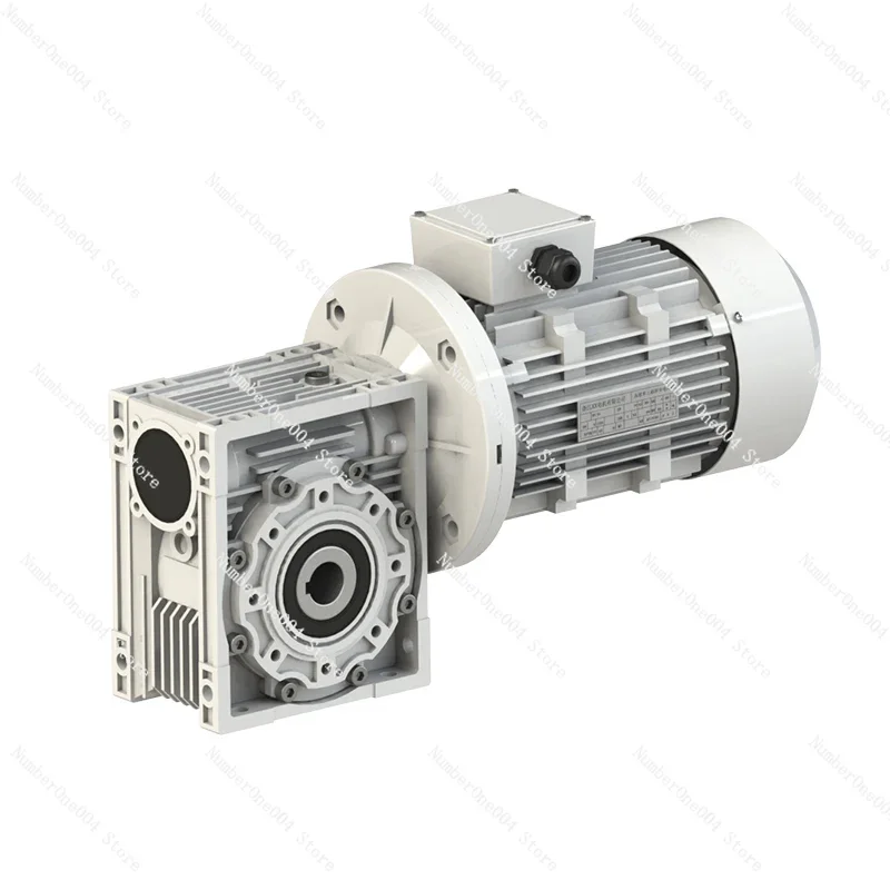 Suitable for worm gear reducers 40/50/63/75/90 stepper servo flange aluminum alloy reduction motors