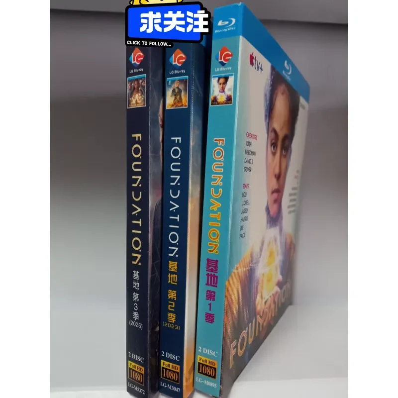 Base Seasons 1 to 3 Blu-ray Disc Brand New Unopened Box High Definition 1080P Image Quality