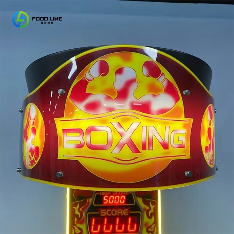 Factory Price Boxing Punch Arcade Coin Operated Ultimate Big Punch Street Amusement Machine for Sale Custom