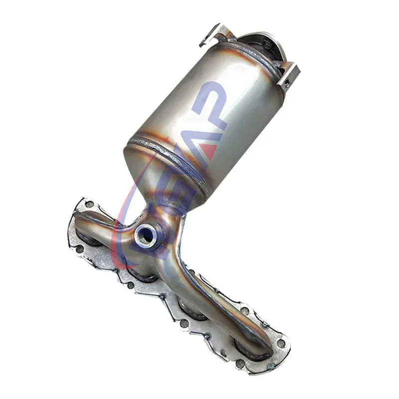 Direct Fit 1.6L Steel Engine Parts New Three-Way Catalysis Exhaust System for Volkswagen Polo Including Catalytic Converter