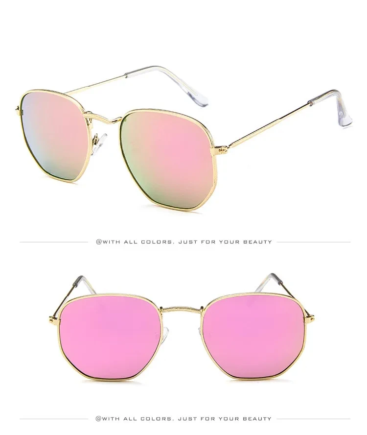 Neue Metall Männer Sonnenbrille Marke Designer Sonnenbrille Vintage Frauen Weibliche Klassische Fahren Brillen Uv400 2023 – Detail 4
