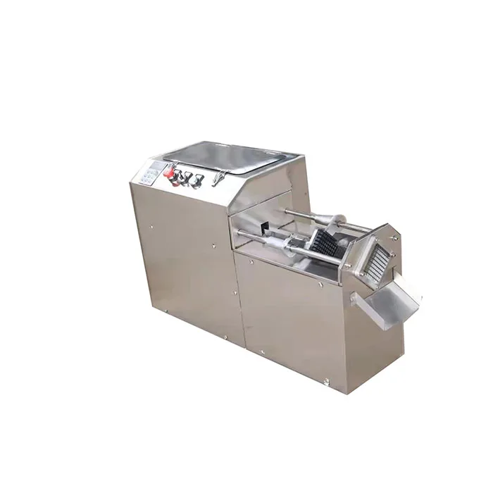 

Hot Sale French Fries Potato Cutting Cutter Machine. Small Carrot Stick Cutting Machine