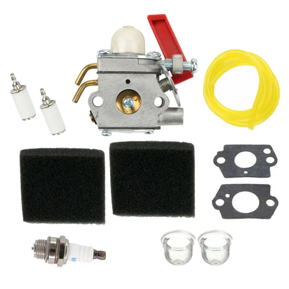 Kit de Carburador para Homelite B25c Bc2500r D725cd D725cde D825sb D825sd F2023 F3040 F3050 Substituição Accs Parte