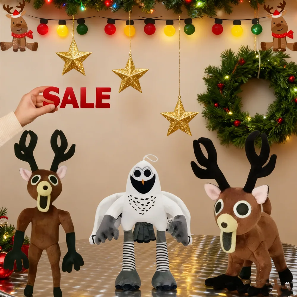 

2026 99 Nights In The Forest Deer Plush Toys Movie Stuffed Animals Deer Toy Fans Birthday Gifts Toys for Kids Halloween Gifts