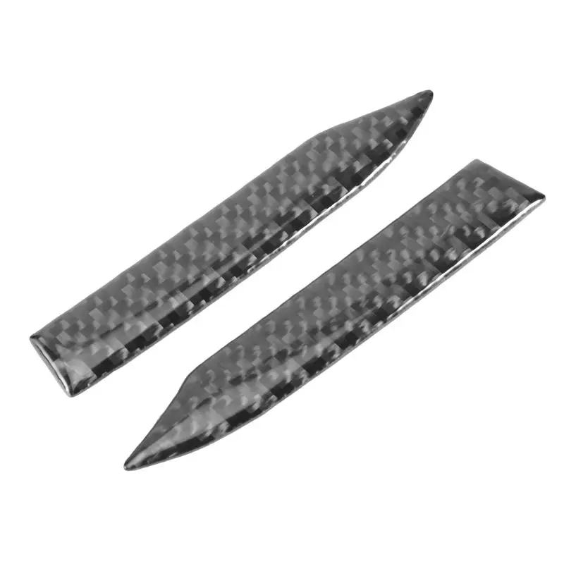 

2 Pieces Anti-Scratch Trim Sticker,Carbon Fiber Rearview Mirror Protector Anti-Rub Strip Sticker Anti-Collision Strip-N25R
