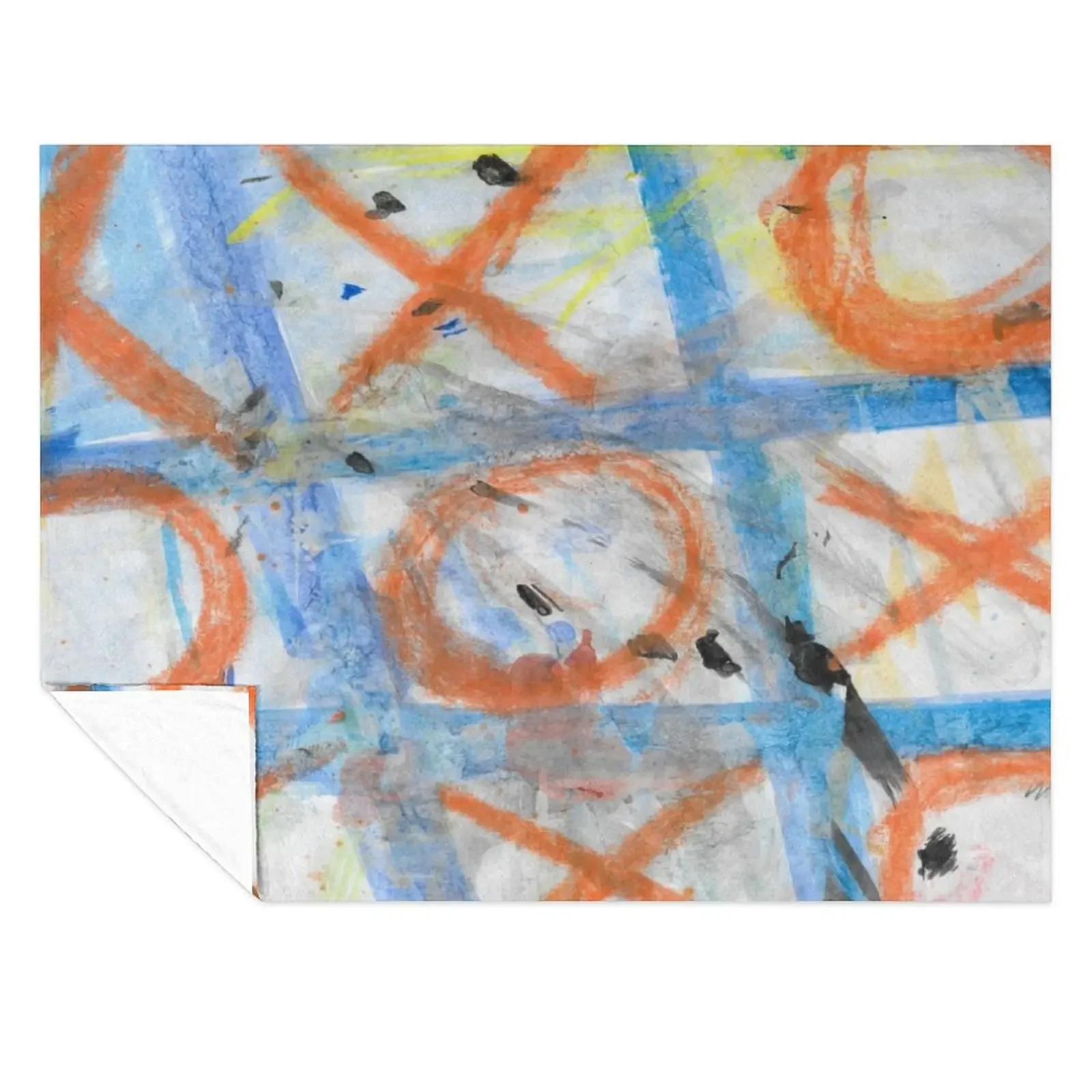 

X - O - n°4 Throw Blanket Shaggy wednesday Extra Large Throw For Baby Blankets