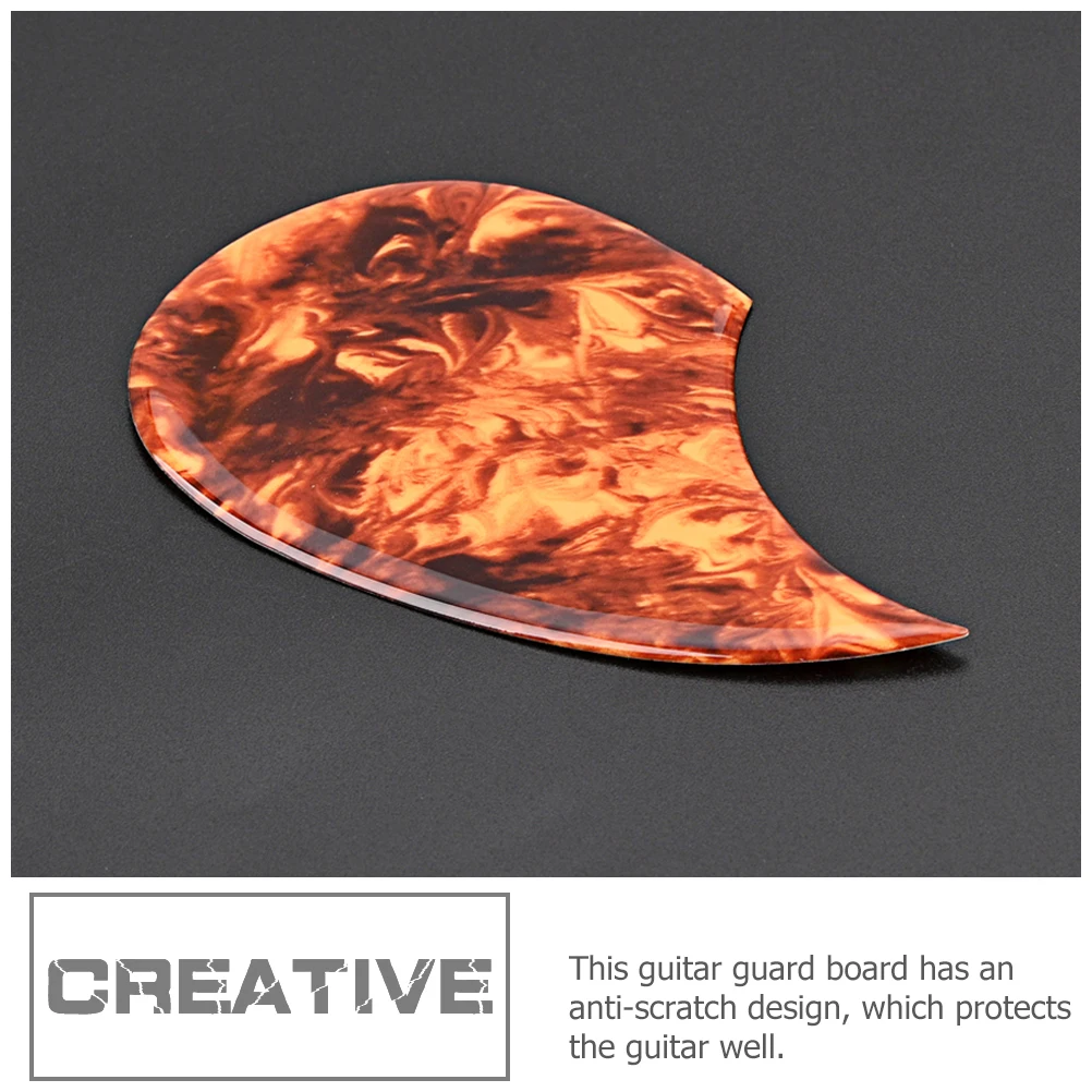 

Guitar Acoustic Thick Self-adhesive Transparent Cover Backplate Ballad Sticker