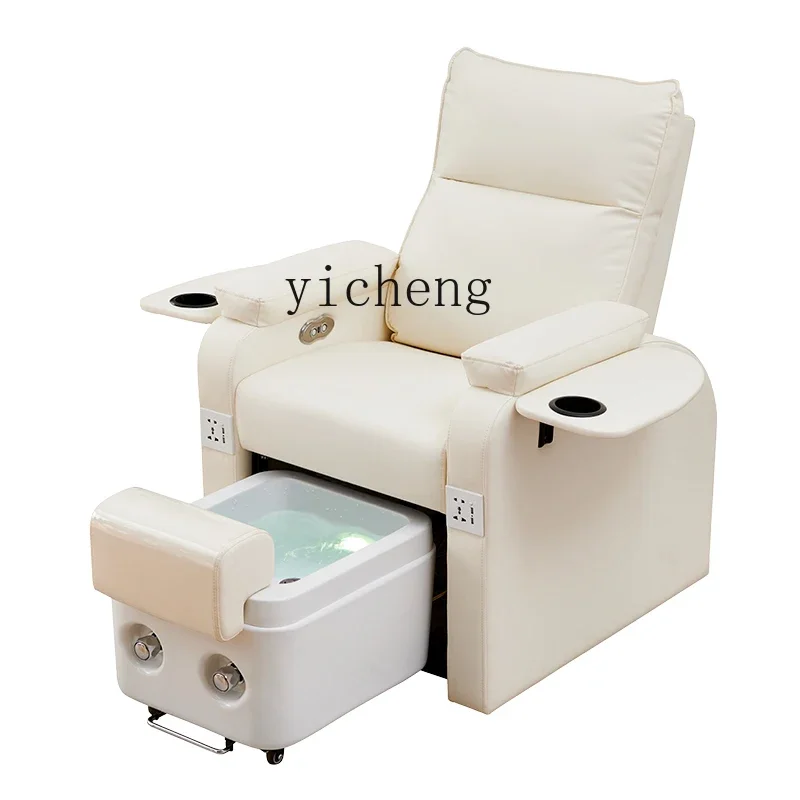 Zws. Electric Beauty Foot Eyelash Tattoo Embroidery Reclining Chair Foot Bath Foot Massage Special Chair