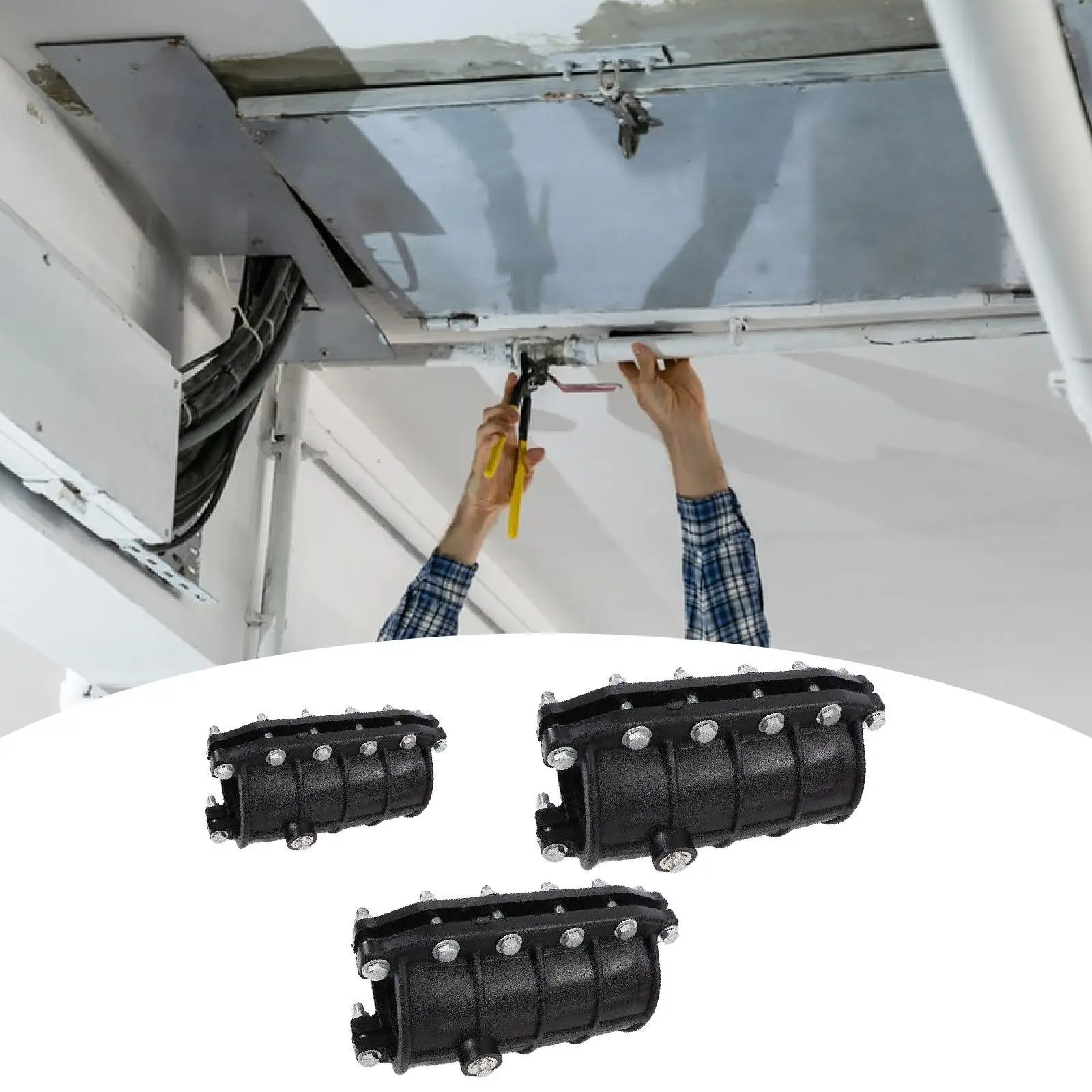 

Water pipe repair clamp, pipe patch replacement, household leak sealer, leaky