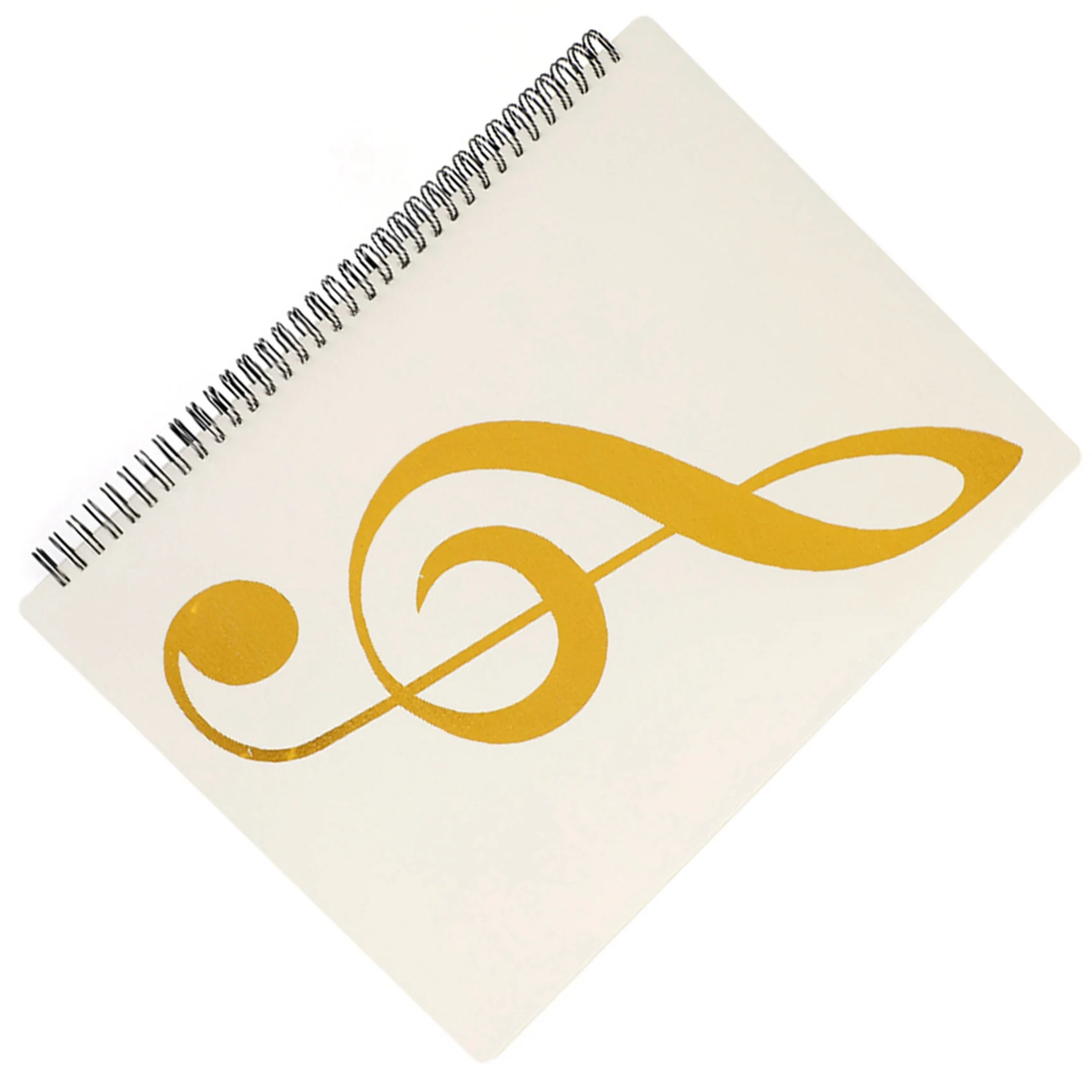 

2X Sheet Music Folder, 60 Pages Capacity, Sheet Music/Holder,Fits Letter Size A4, Writable & Detachable(White)-AA74