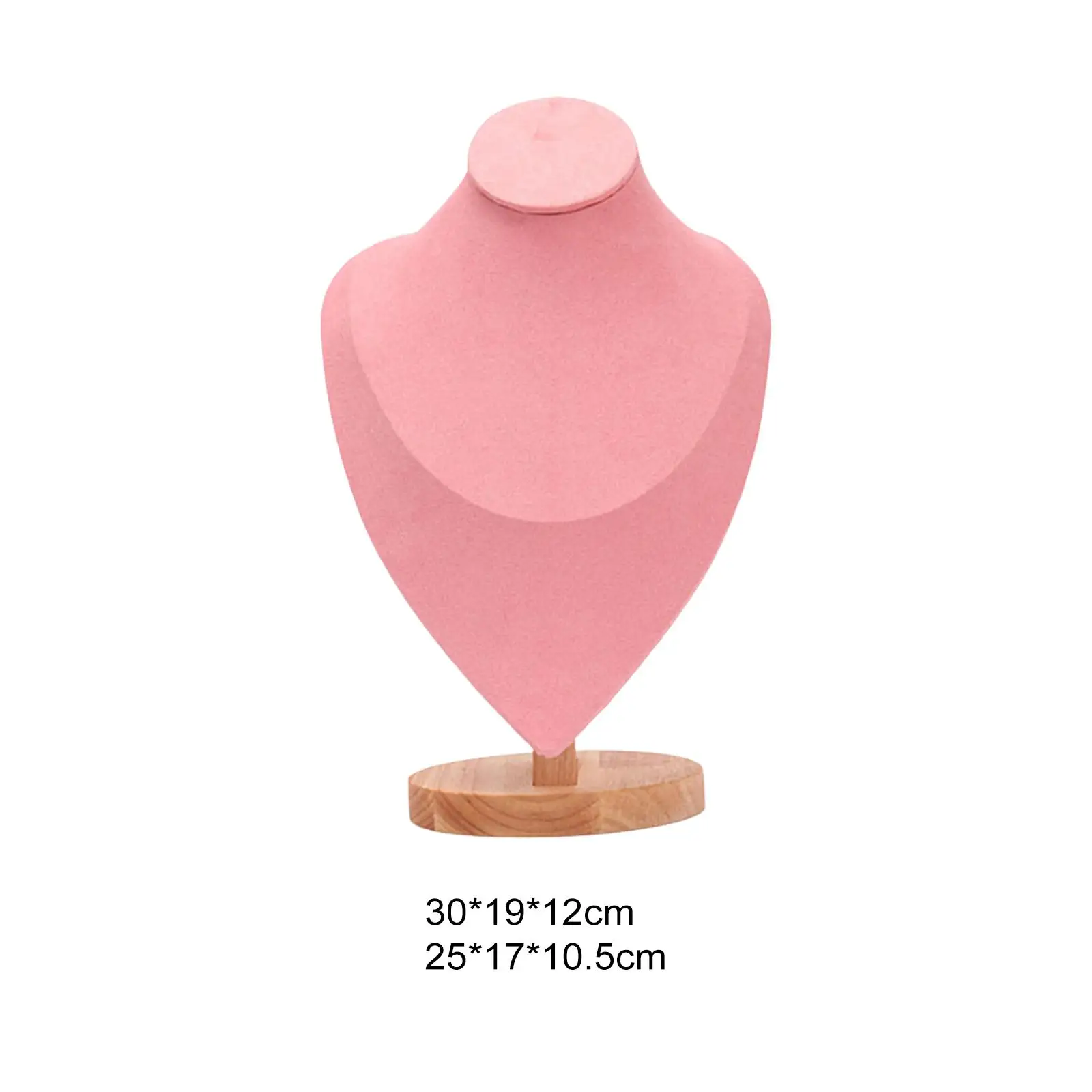 

Elegant Wooden Jewelry Display Stand for Necklaces - Showcase Your Artistry