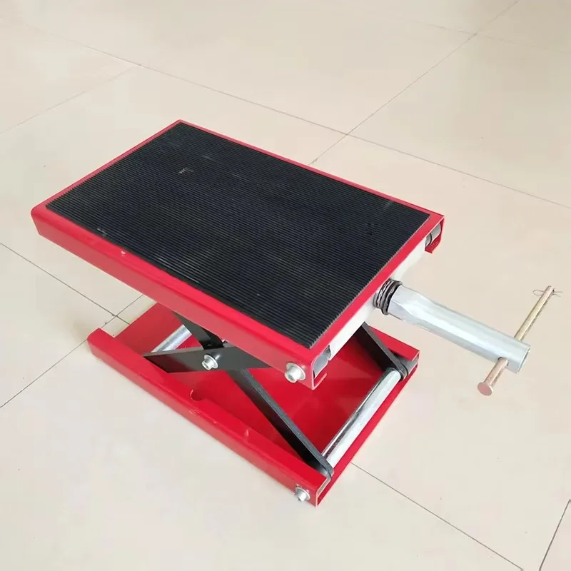 

2025 New StyleSmall Motorcycle Scissor Lift Machine Jack Maintenance Bracket Lifting Frame Practical Jack Platform For Quick Veh