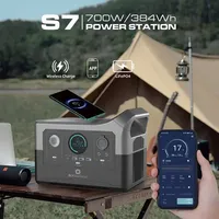 700W Rechargeable Lifepo4 Battery 120000mAh Power Supply For Camping RV Home