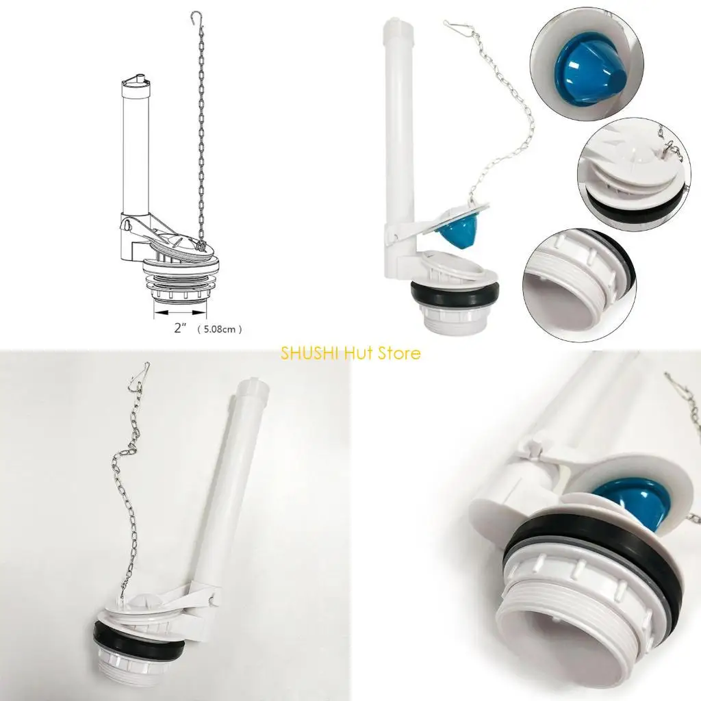 

Space Saving Toilet Cistern Float Compact & Easy to Install Toliet Flush Valves Conjoined/Split Flush Valves Durable D57B