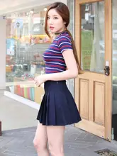 High Waist Pleated Mini Skirt for Women #6