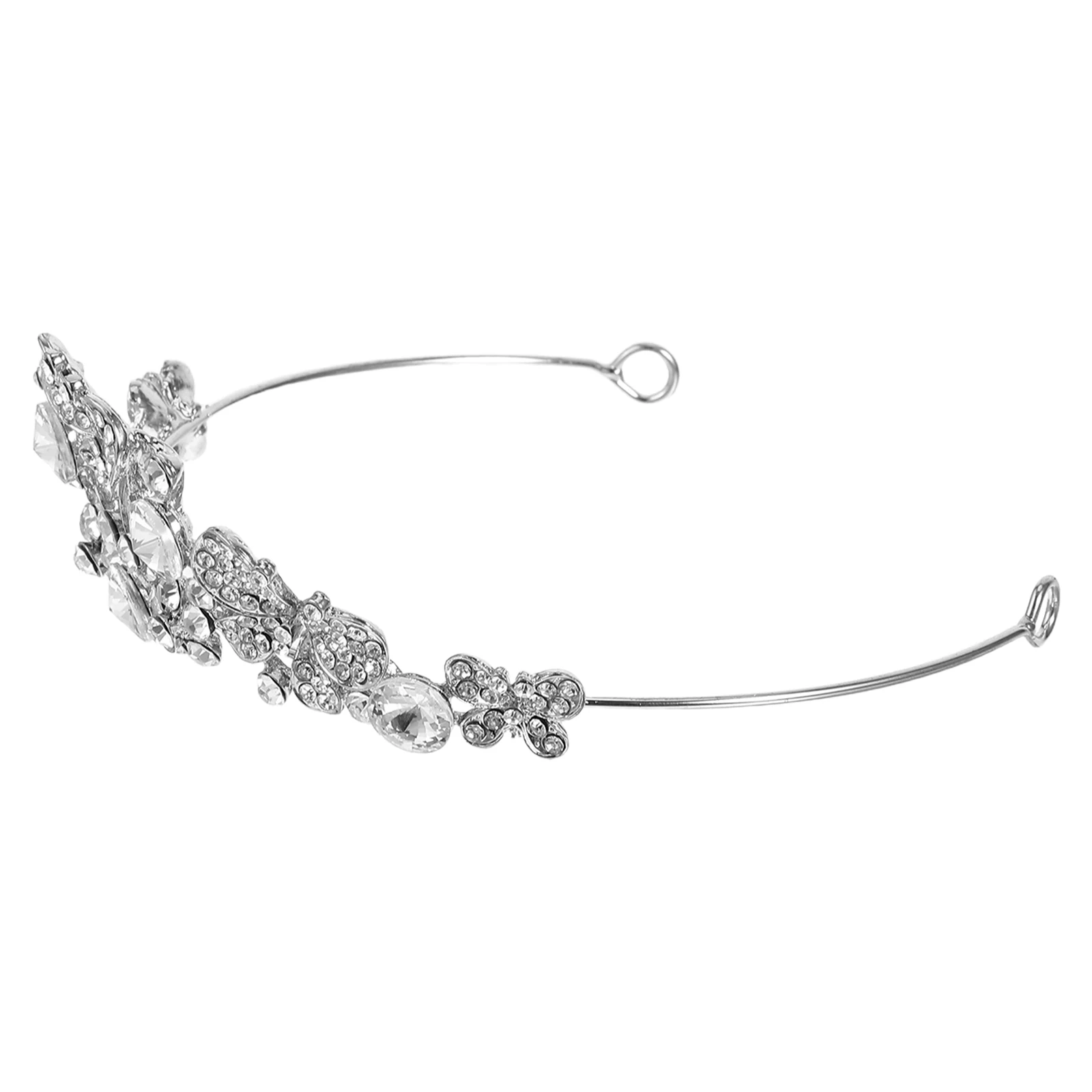 

1pc Sparkling Crystal Tiara Crown Women Wedding Bridal Hair Accessories Elegant Party Princess Headband Durable Lightweight