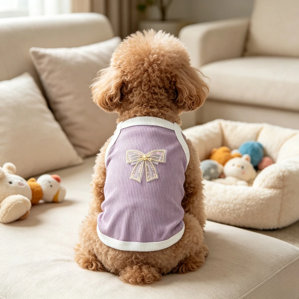 1 Stück Riemen-Design Frühling Sommer Dünne Atmungsaktive Katzen- und Hundeweste Modische Kleidung für Kleine Hunde und Haustierkatzen