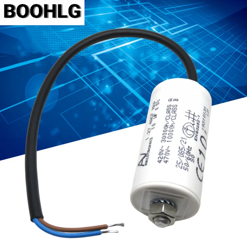 

1 шт. пусковой конденсатор переменного тока AV Arcotronics MKP 1,27,4ACF 10 мкФ 420 В-470 В
