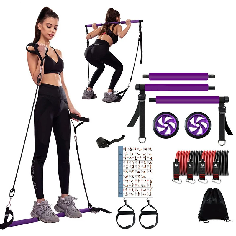 

2026 12PCS Gym Tension Straps and Yoga Ropes Latex TPE Fitness Rubber Tube Bands Expander Exercise Resistance Bands