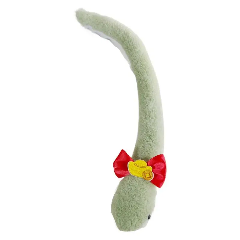 Plush Snake Cute Snake Year Doll Plush Creative New Year Bendable Snake Plush Doll Spring Festival Home Doll Decoration