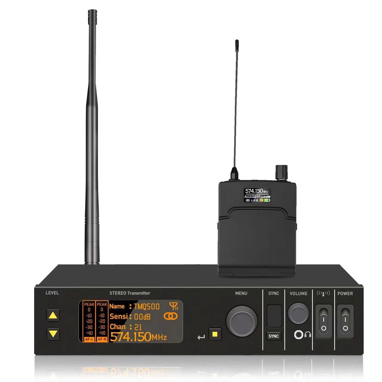 

High Quality PSM900 Professional 1-Channel In-Ear Stereo Input Wireless System Microphone for Consumer Electronics