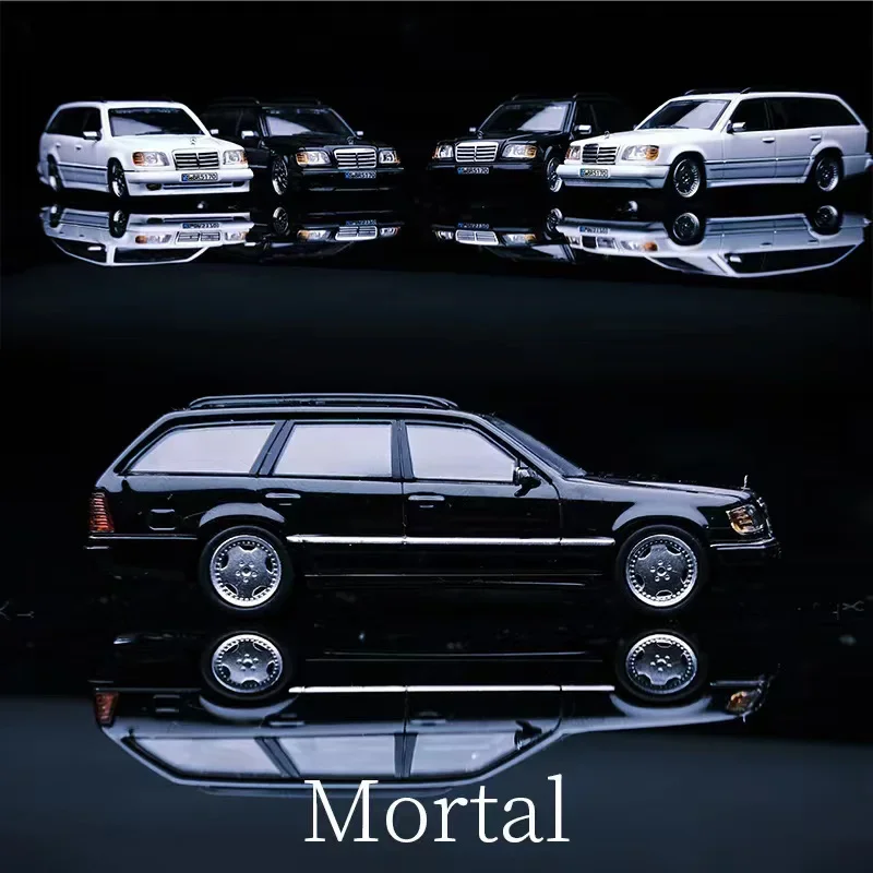 Mortal 1:64 MB S124 Original / Customizs BBS wheels  Diecast Model Car