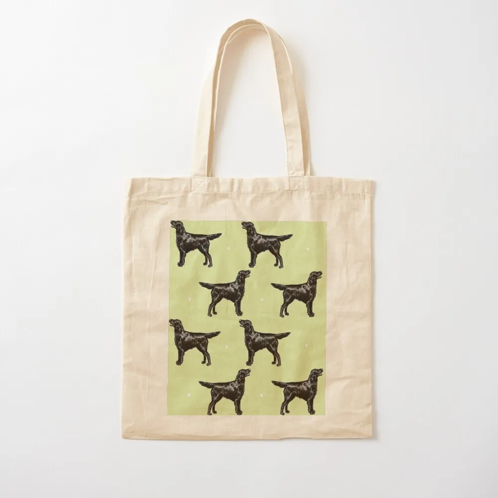 Flat Coated Retriever Tote Bag Handbags the tote bag Shopping bags bags woman 2025